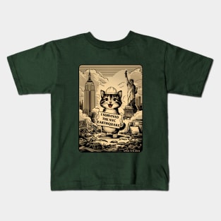 I-survived-the-nyc-earthquake Kids T-Shirt